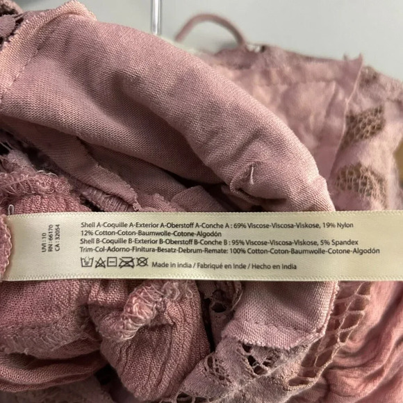 Free People Adella Cami Tank Top Size M - Picture 4 of 7